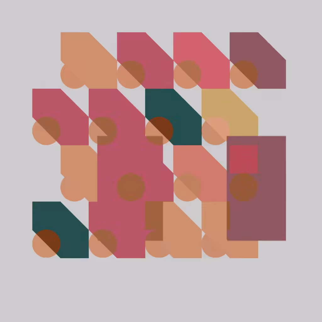 Color Stomping Grid #11