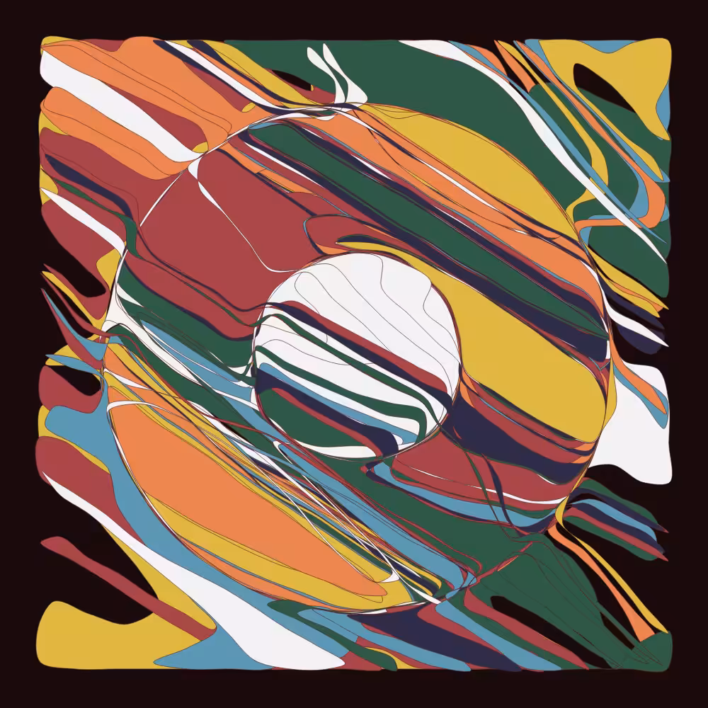 Geometric colorful shapes 3 #30