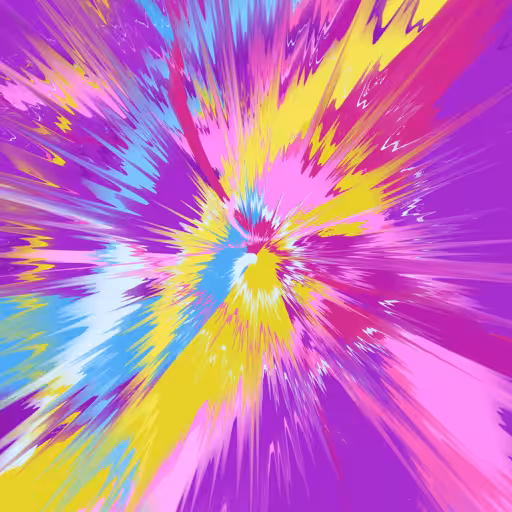 Beautiful, Less Genial, Selflessly Brave Vapor Painting