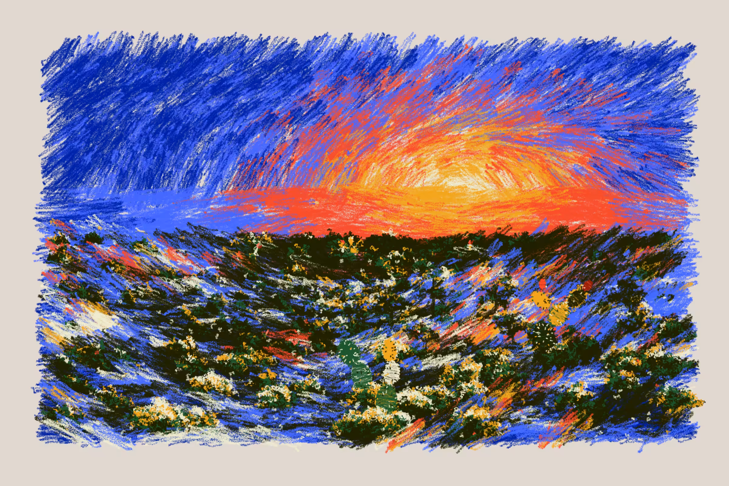Sunset from the Bluffs #11