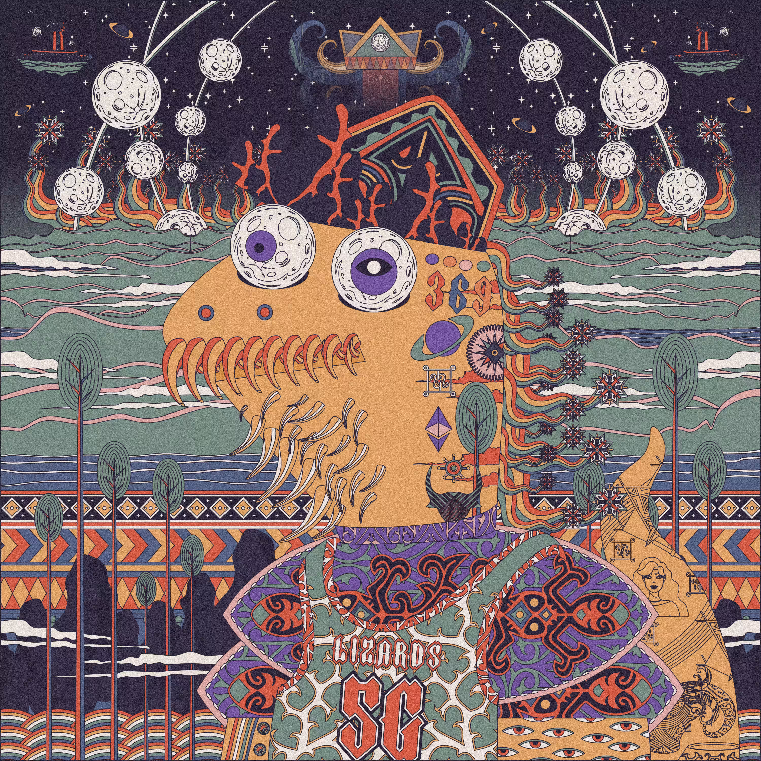 Creepz Gorga Derivative Art