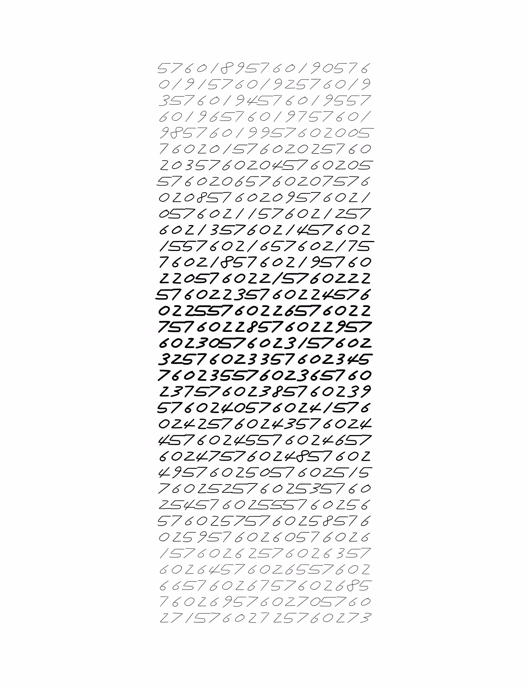 Endless (5,607,250 to Infinity) #500