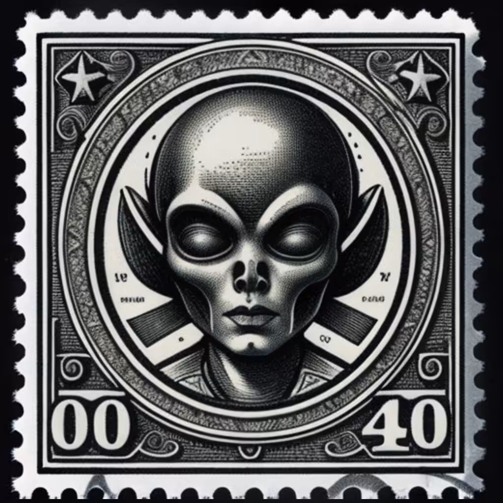 Intergalactic Stamp #13