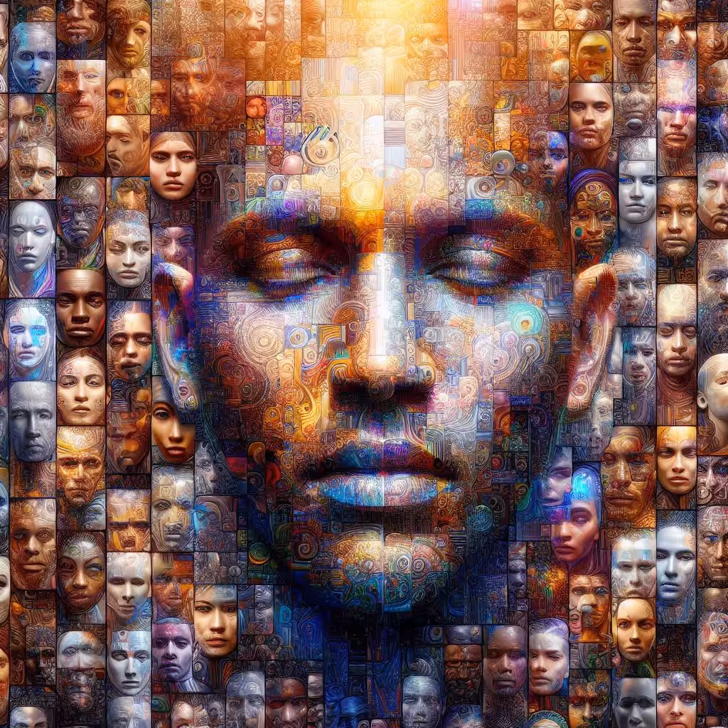 The mind is full of pictures of people