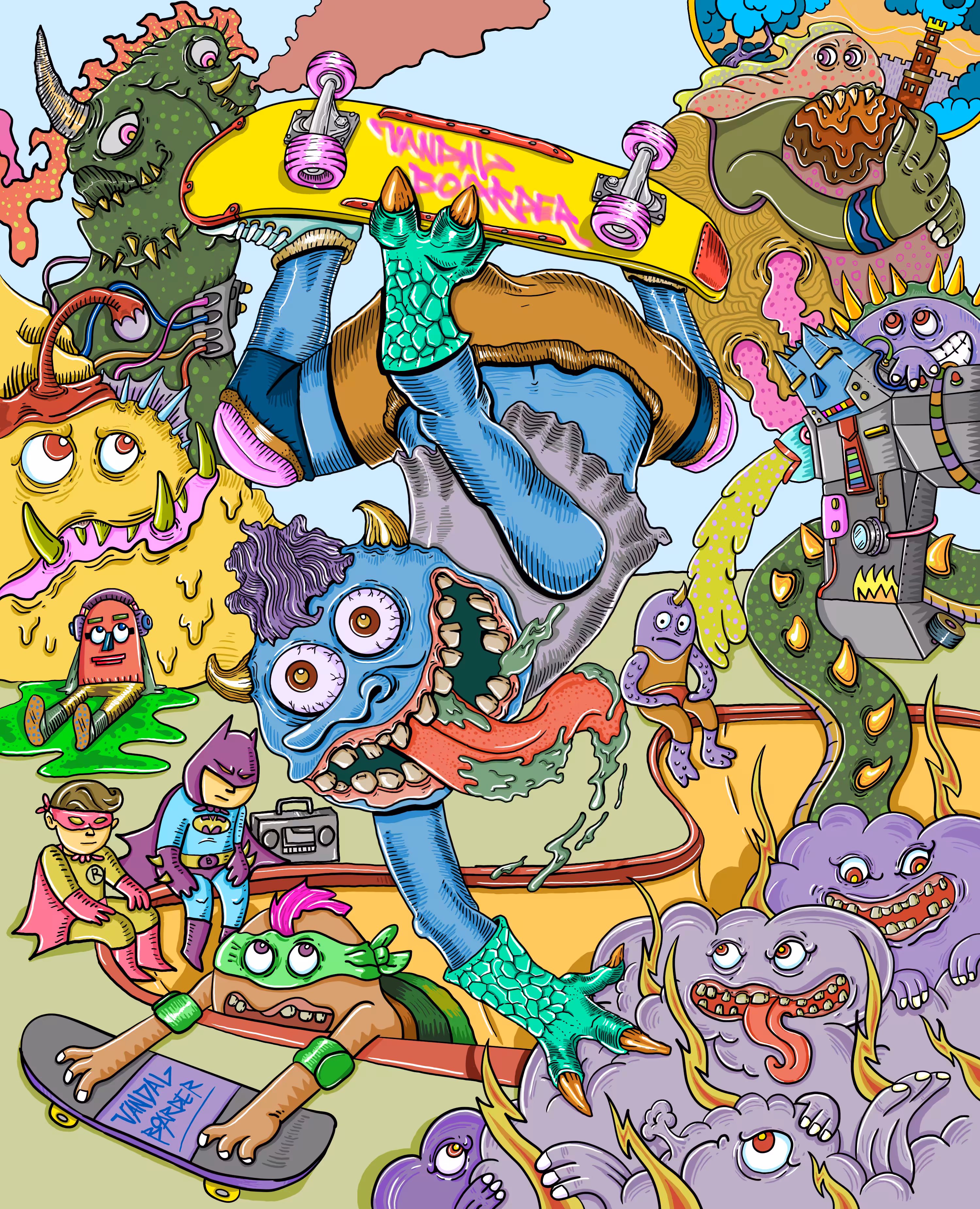 VANDALBOARDER #3 