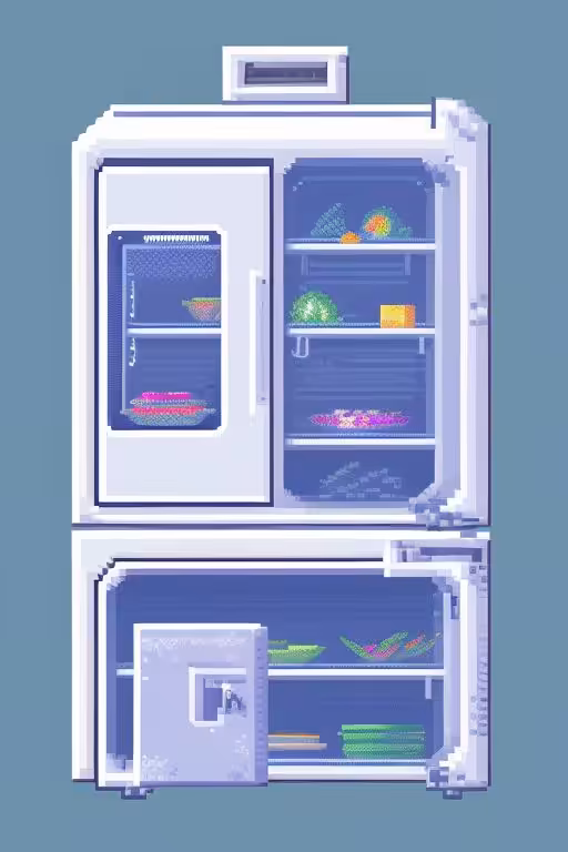 AI Pixel Refrigerator