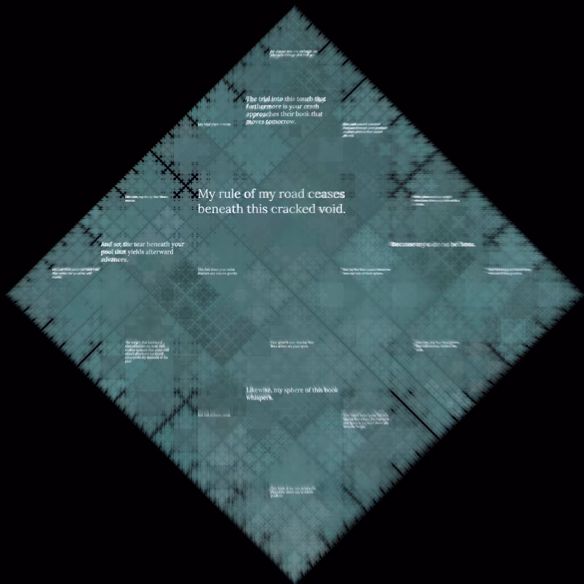 Diamond Fractal Fire #12