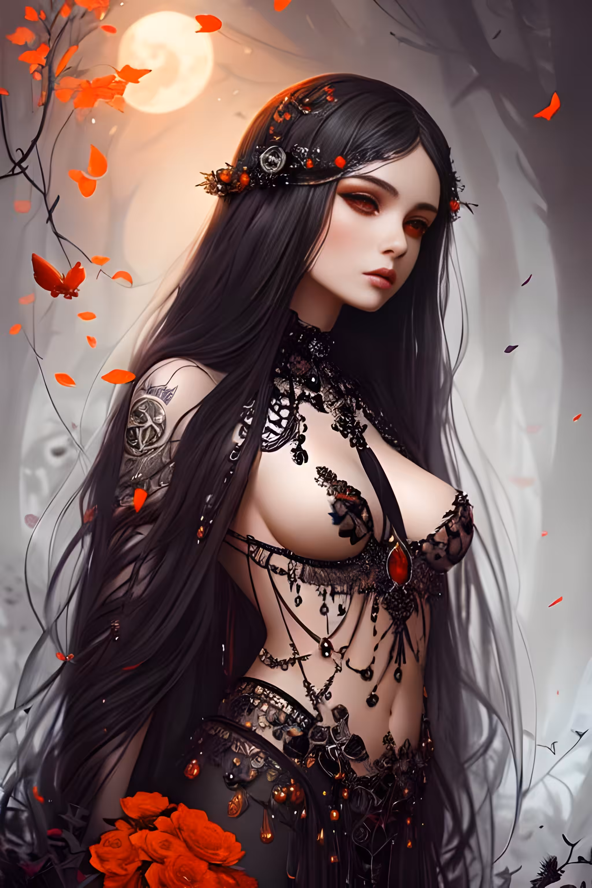 Mysterious girl