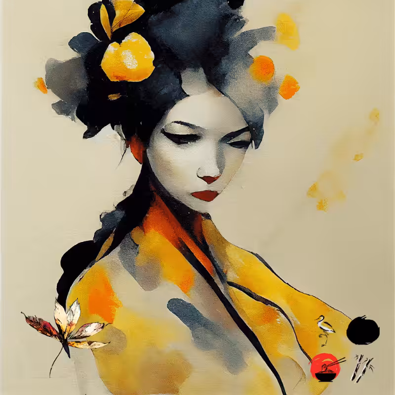 َAtumn Geisha #14