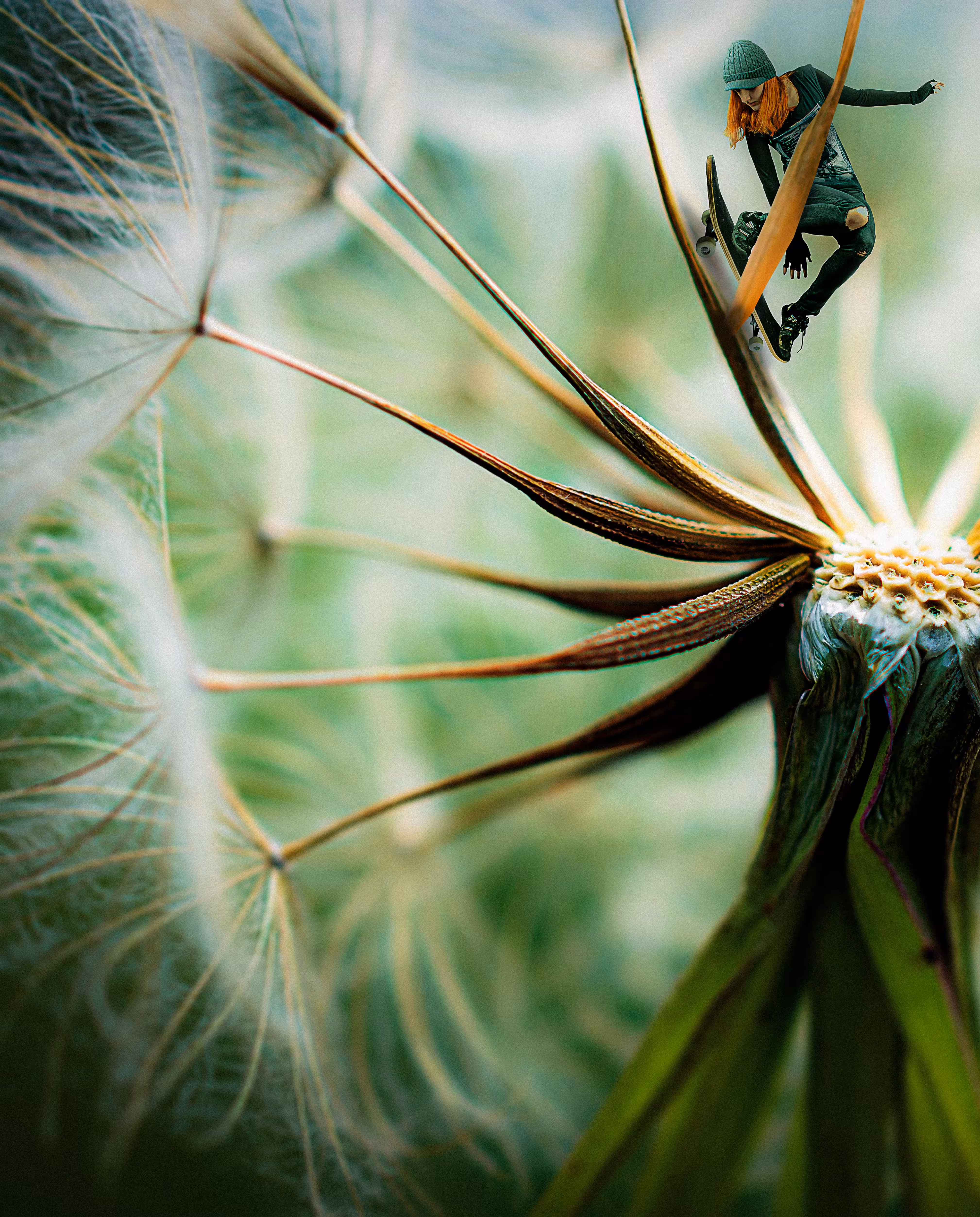 Dandelion Half-Pipe