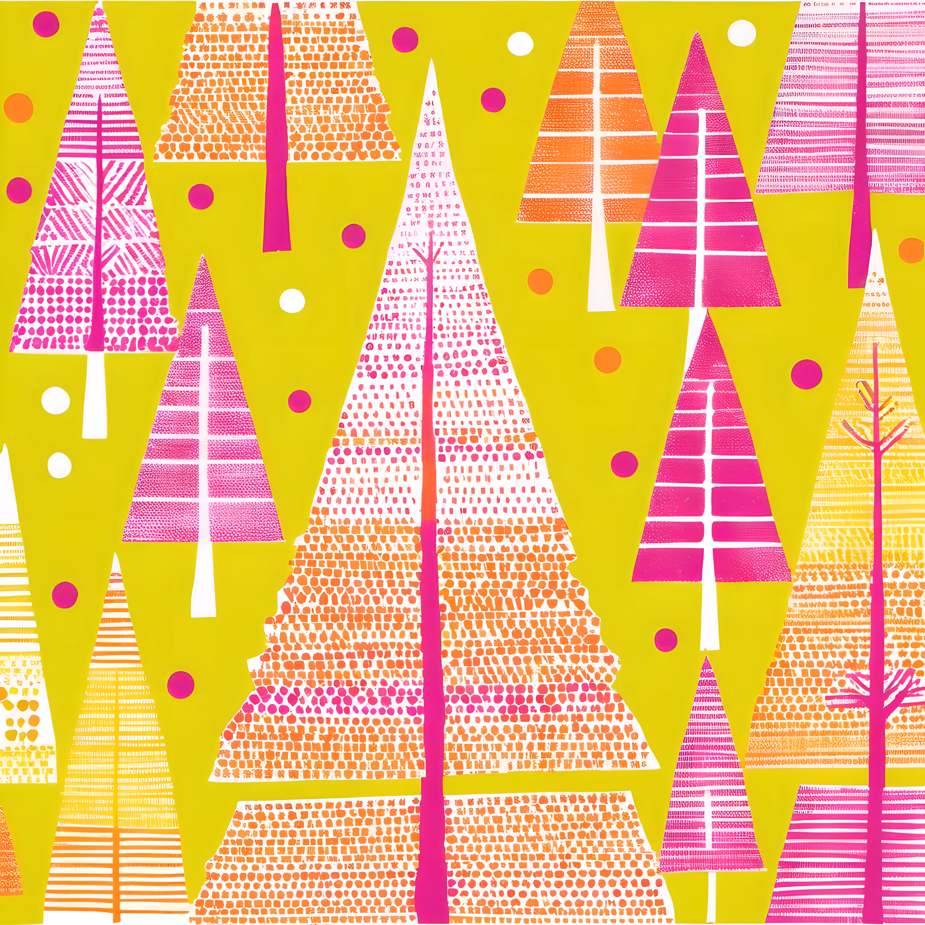 Riso Festive Trees #16