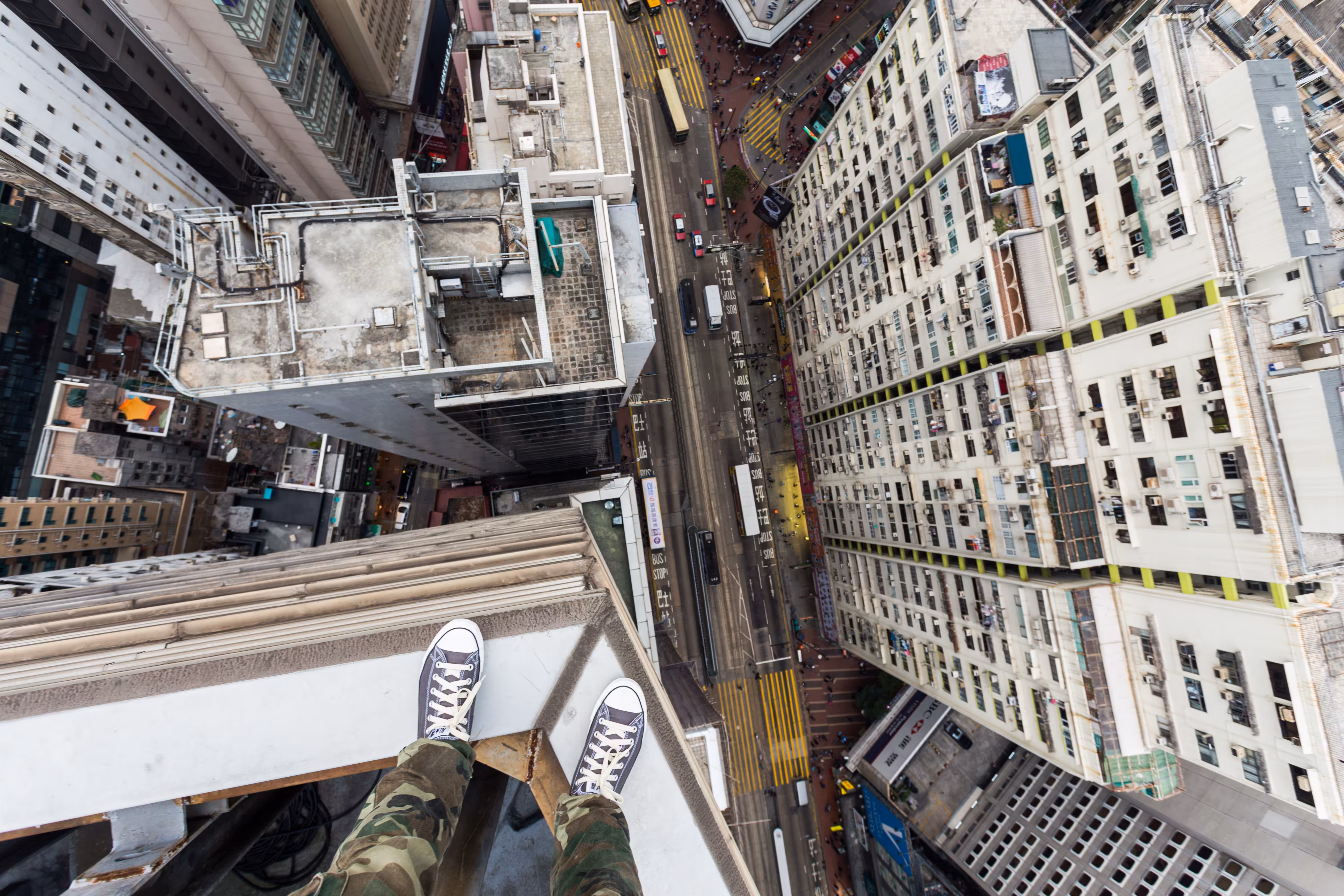 HK look down