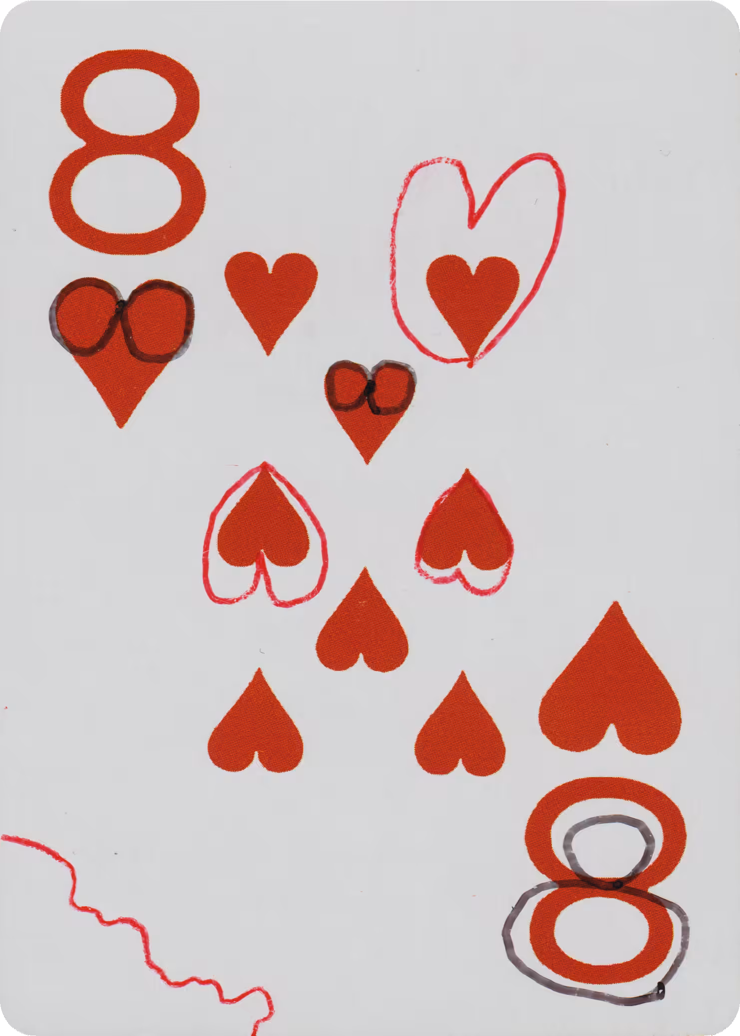 8 of Hearts - Deck of Demise