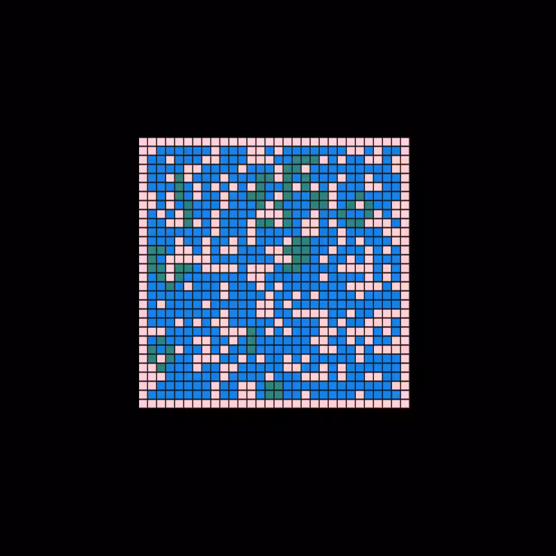 Game of Life: Water Variant #5