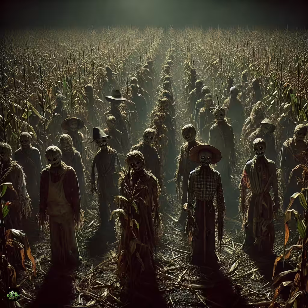 Mad Dolph Ai art collection : Field of Fears