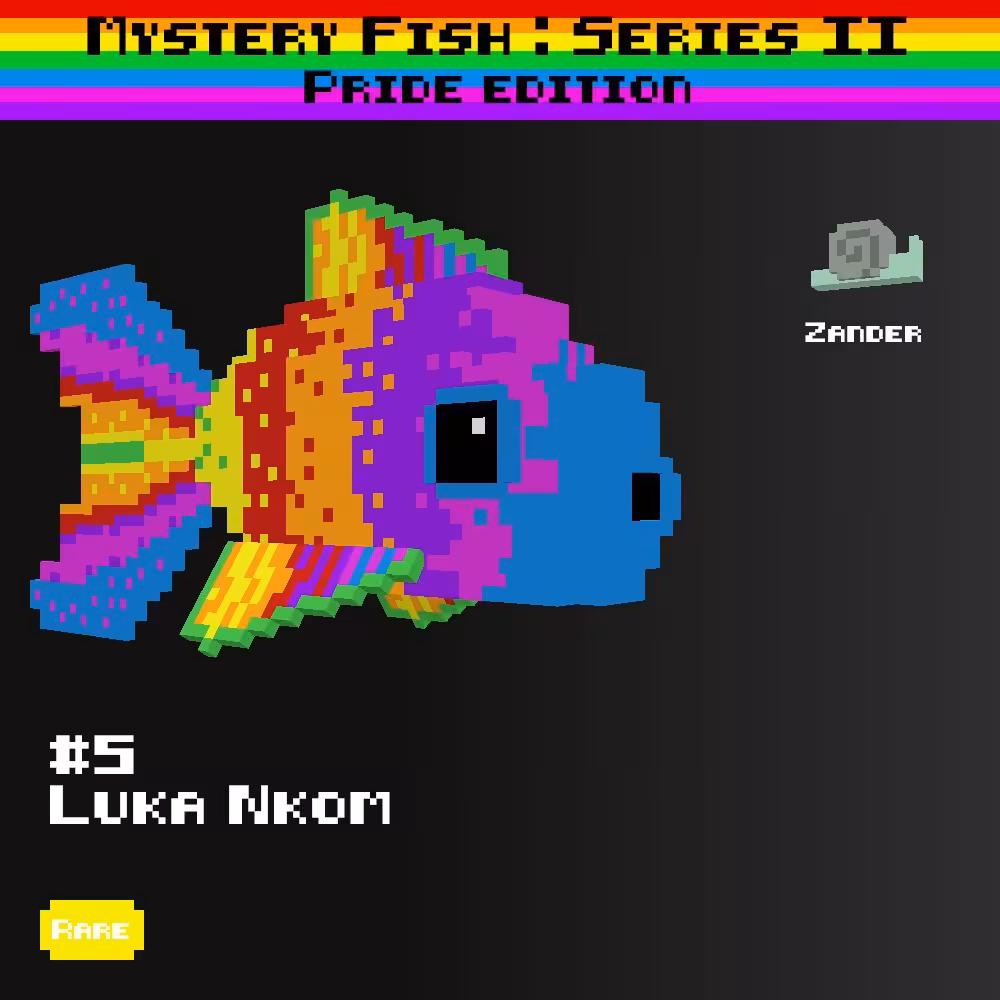 Luka Nkom :: Mystery Fish : Pride Edition #5