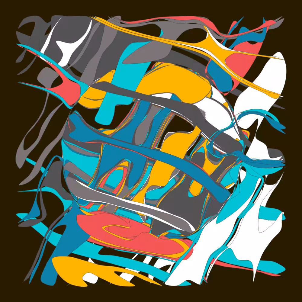 Geometric colorful shapes 3 #38
