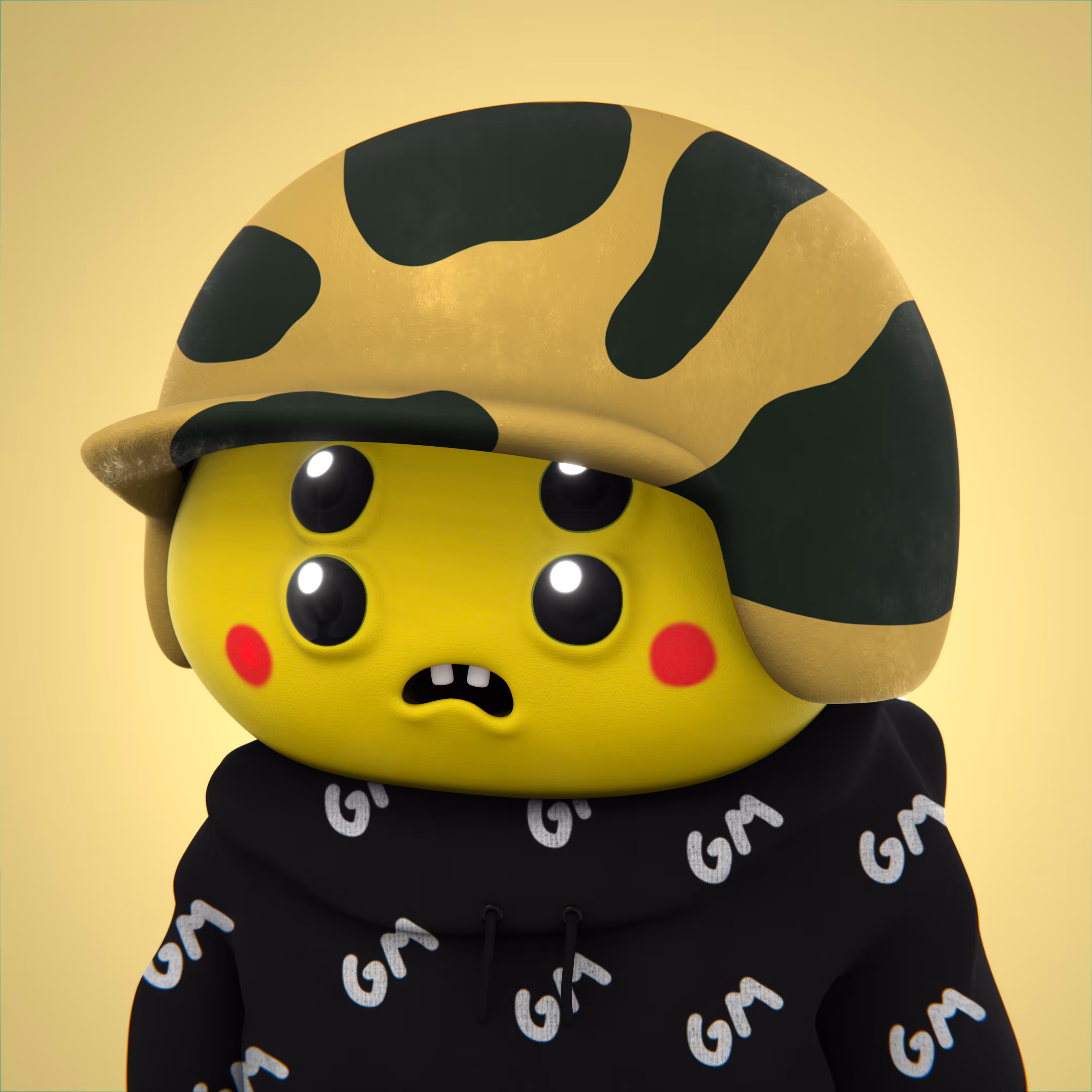 3D alien fren #2393