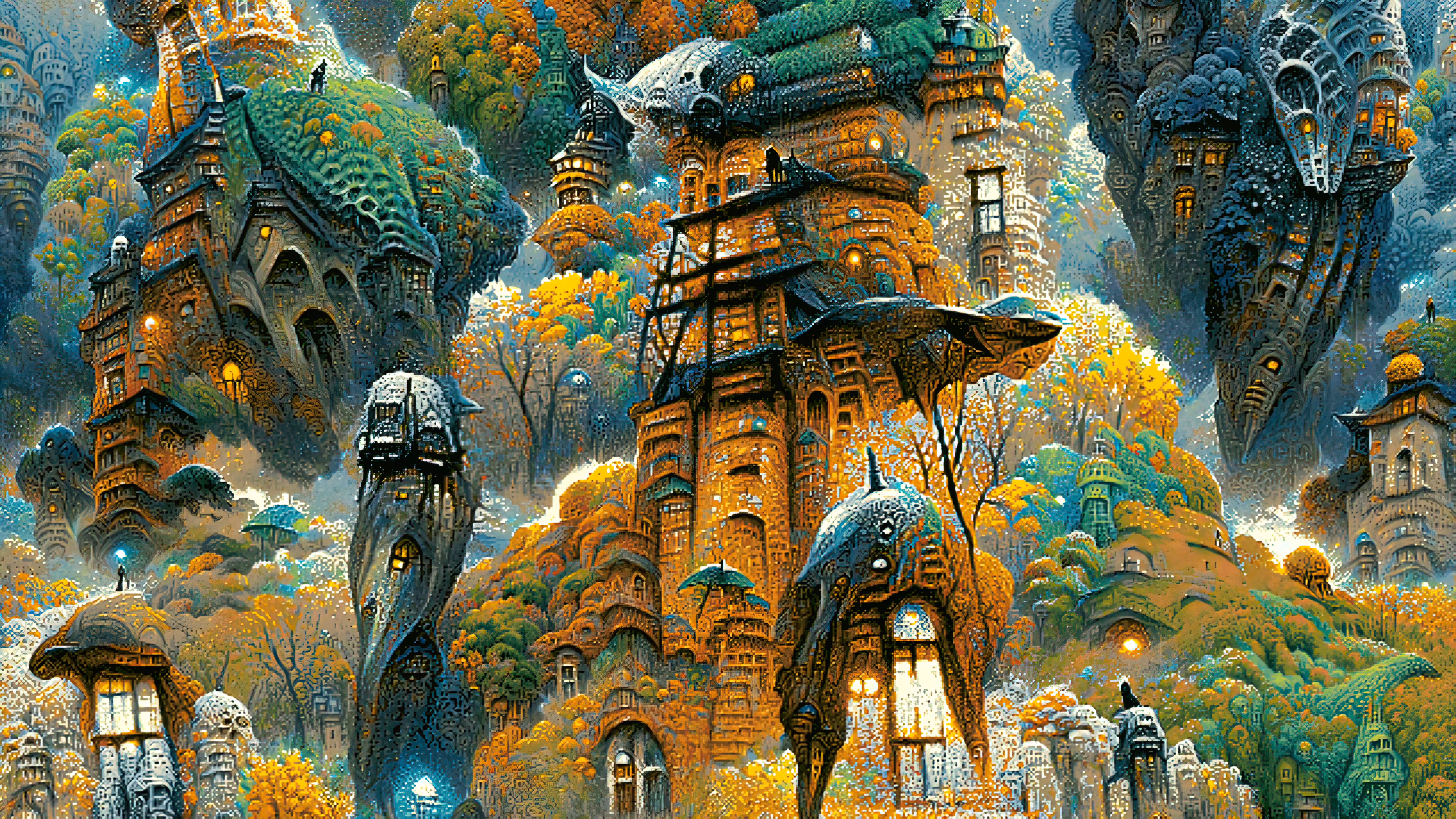 In the forest of