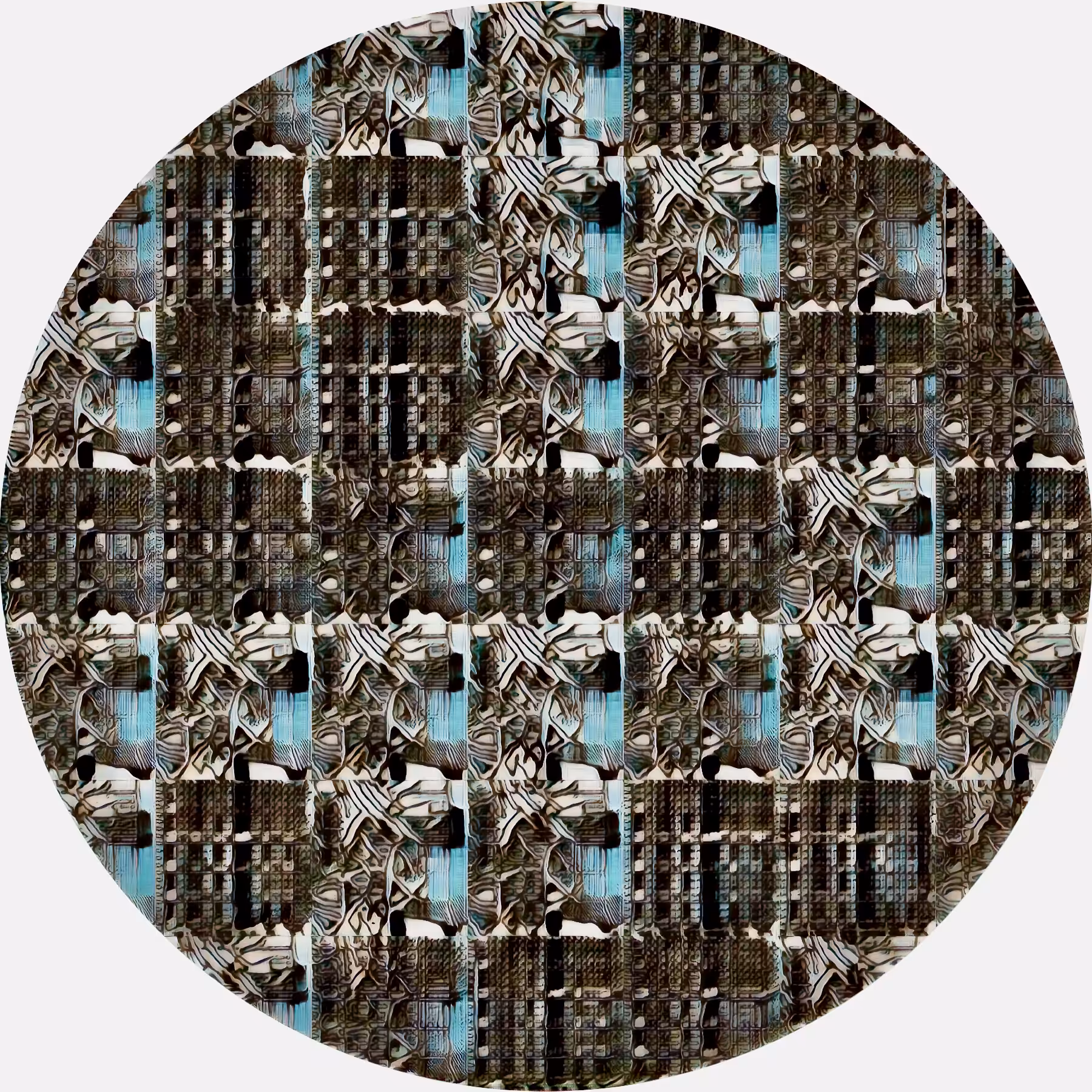 AI Winter, an Area Rug