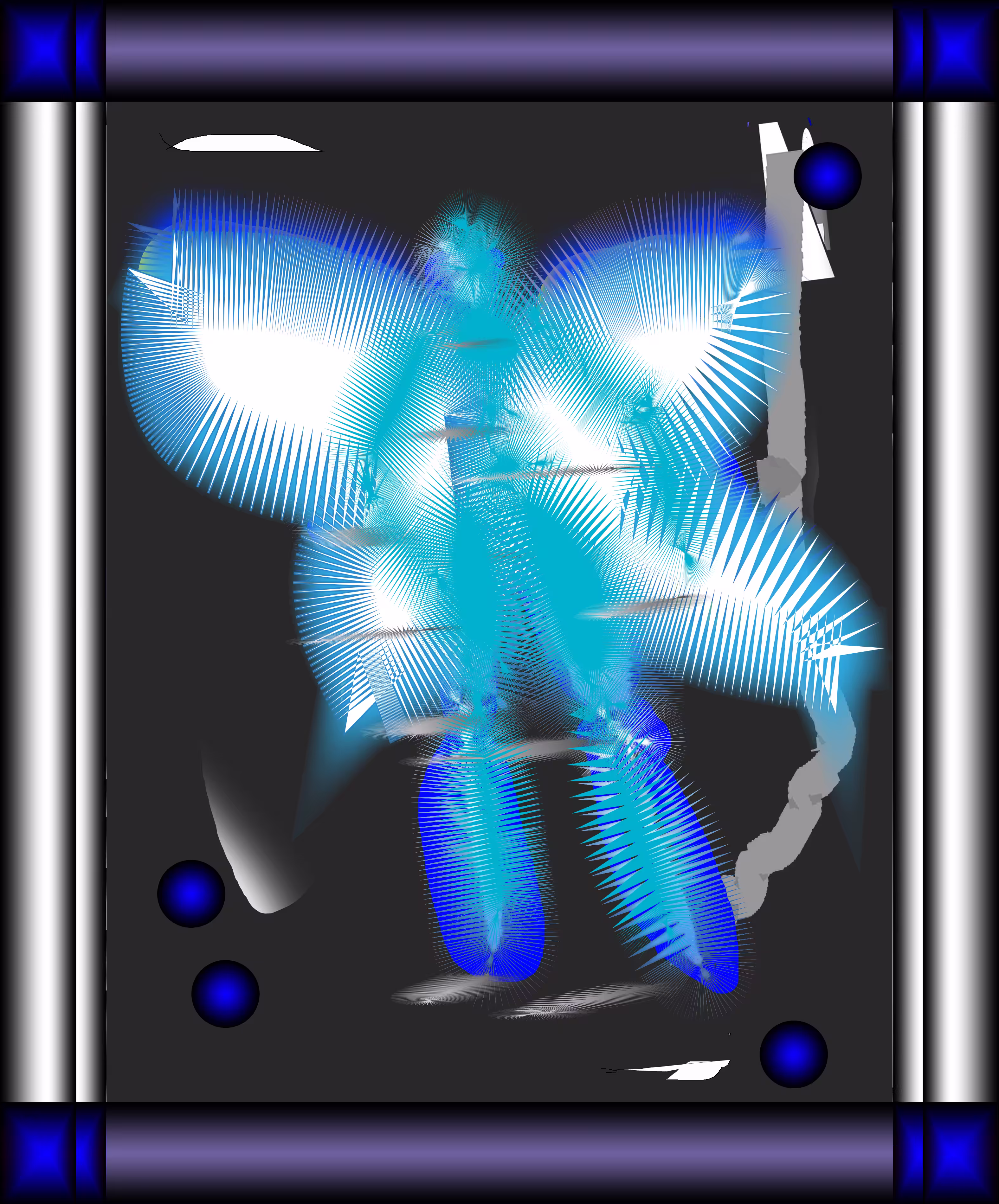 hombre mariposa