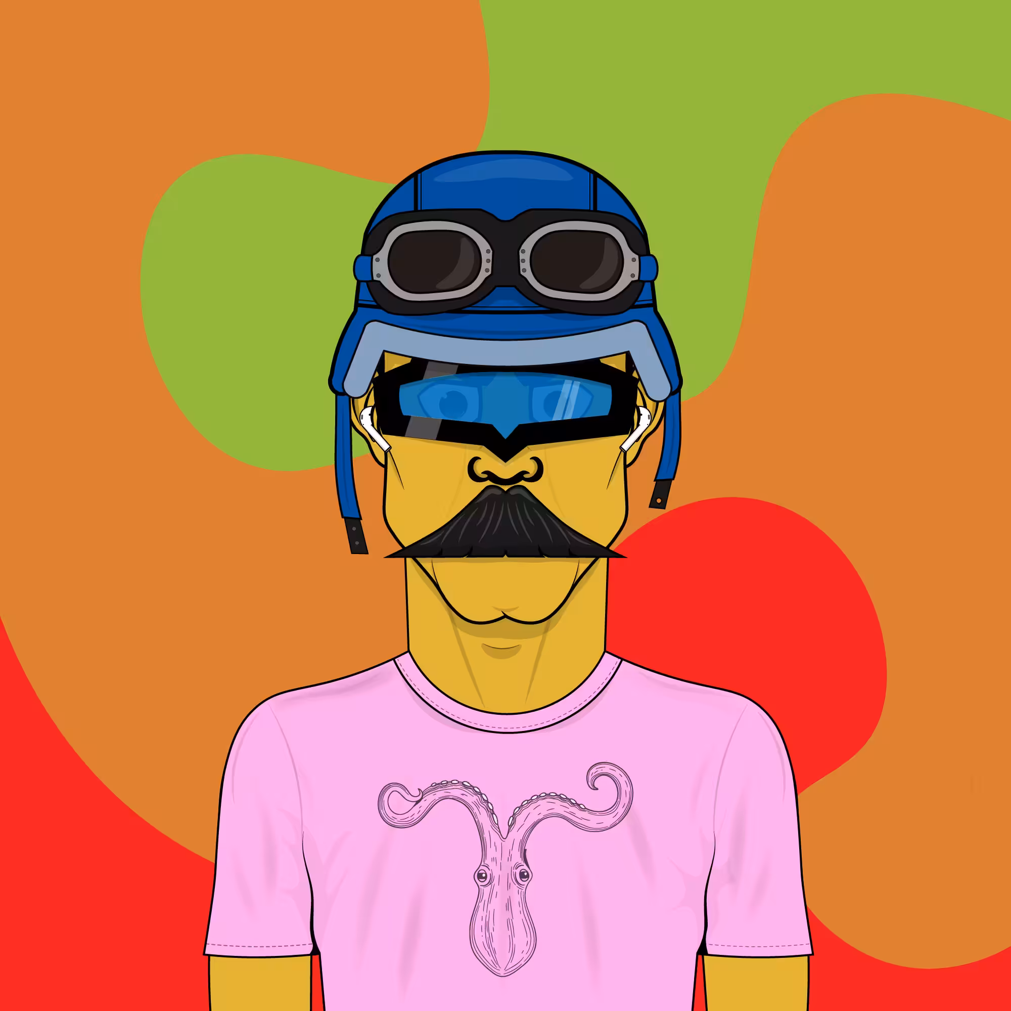 Mustachioed #146