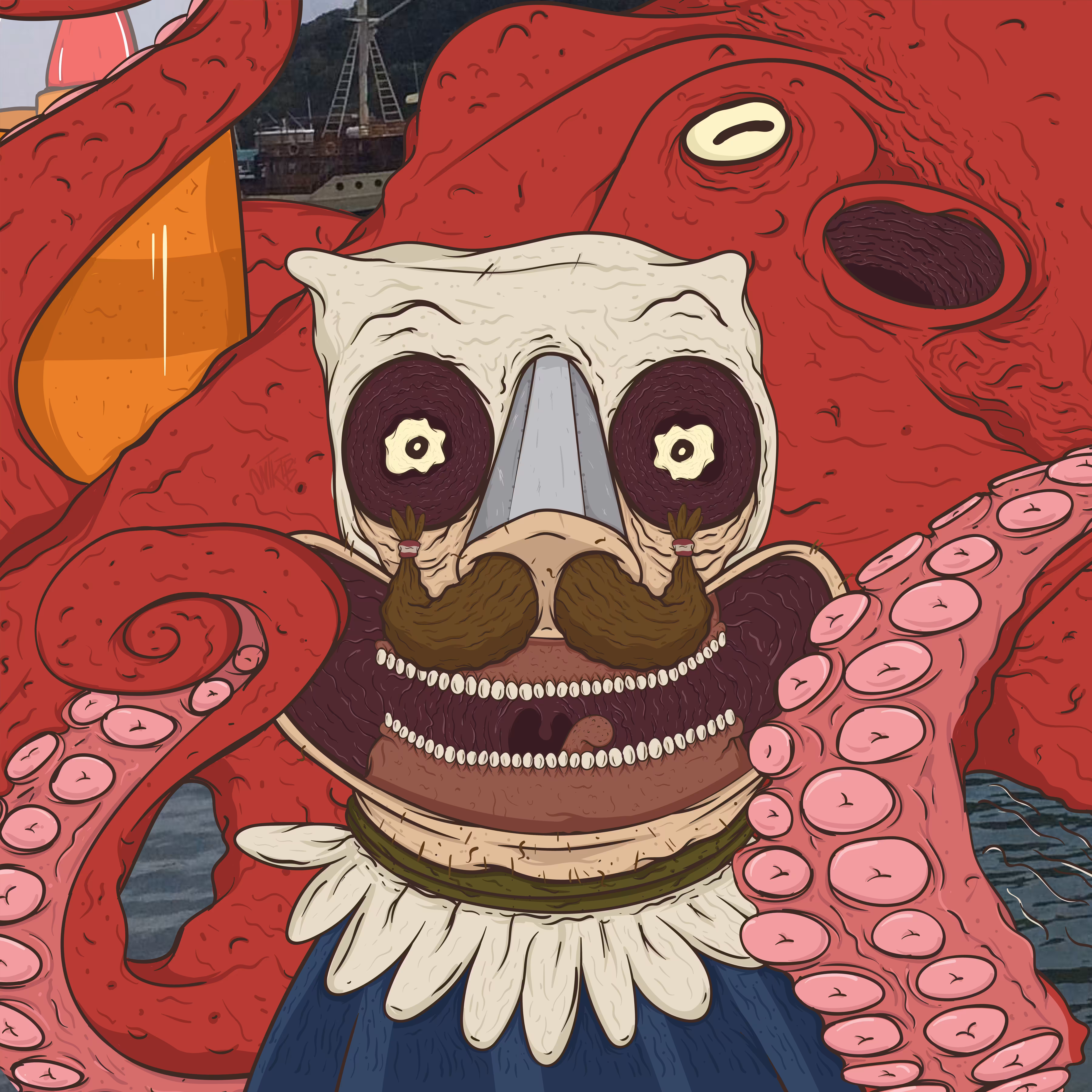huggy tentacles