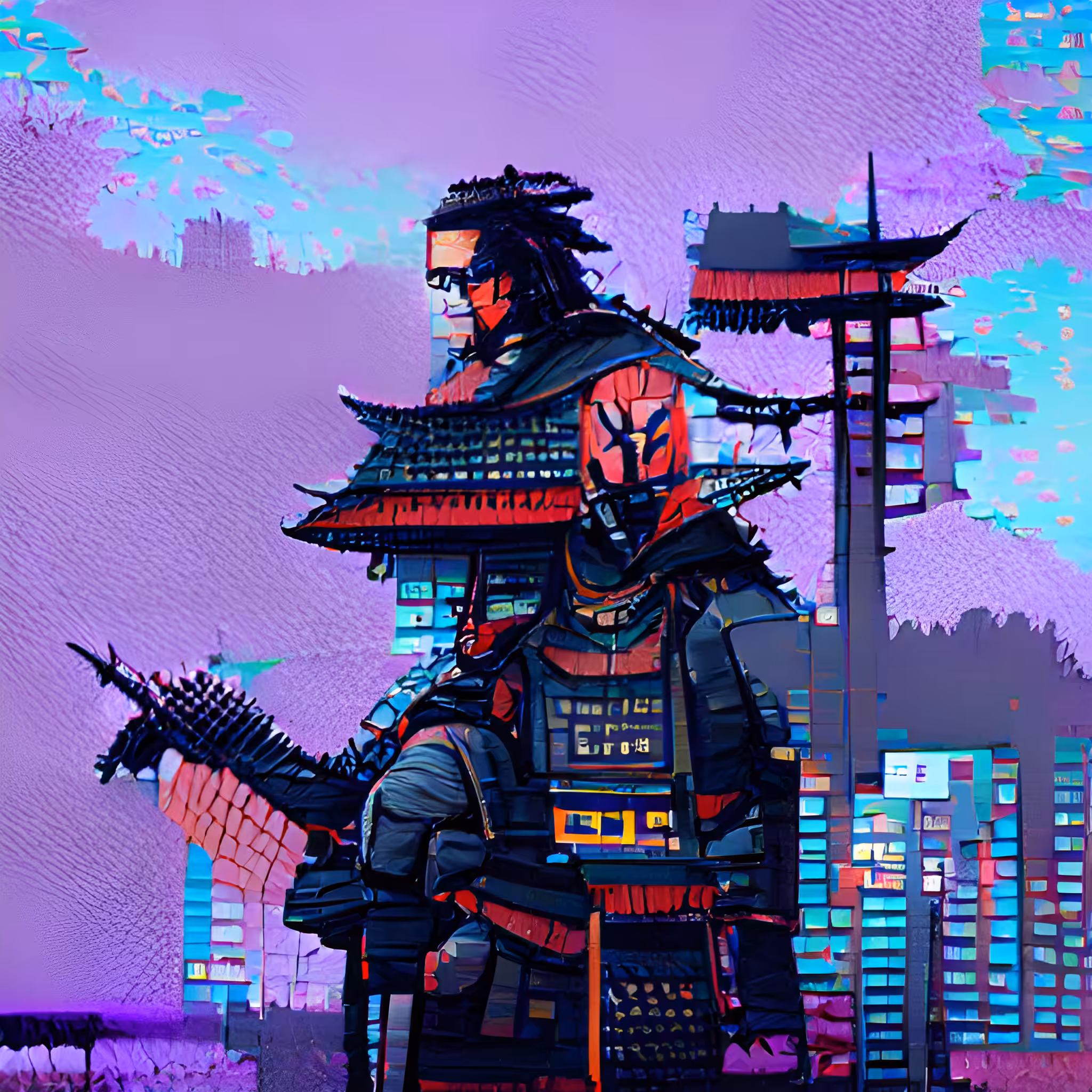 Cyberpunk Samurai #16