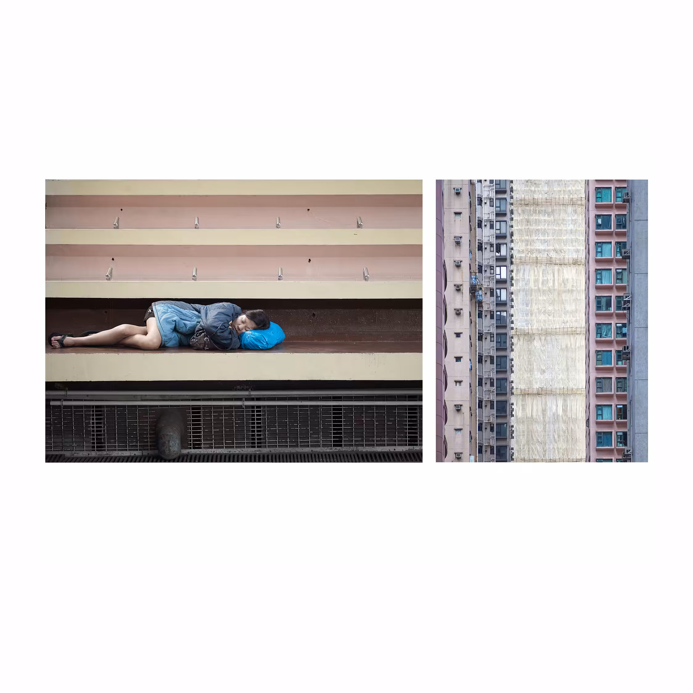 Hong Kong Stillness - diptych #4