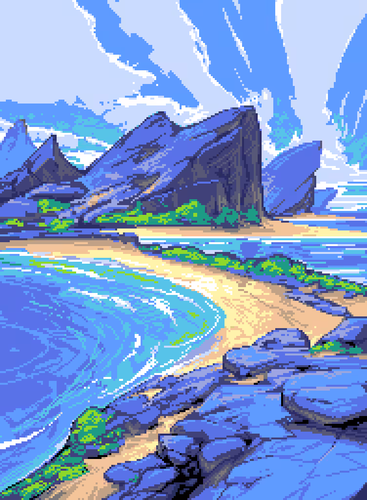 The Sin of Man - Pixel Series: Island - The Sin of Man