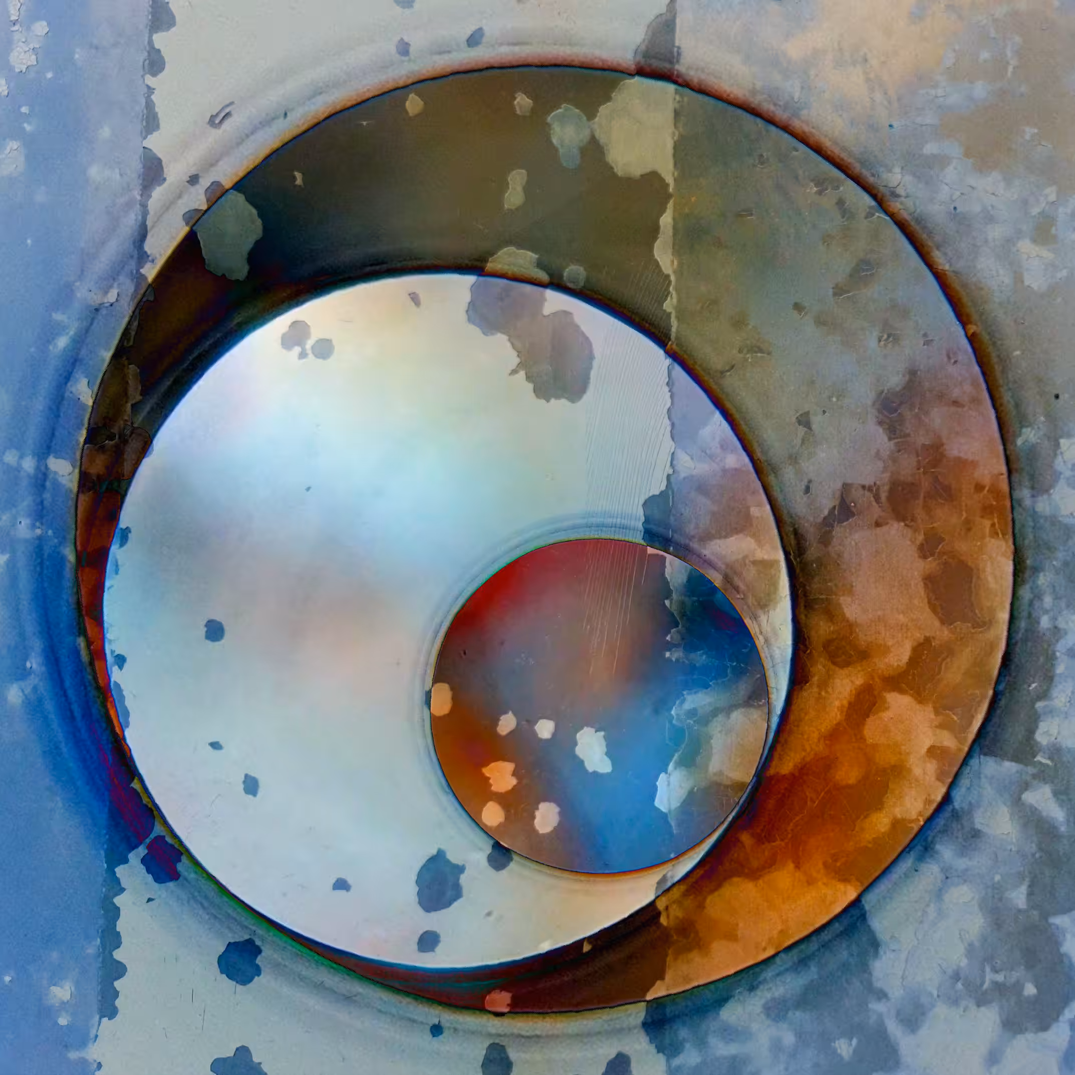 Textured Orbit No. 4