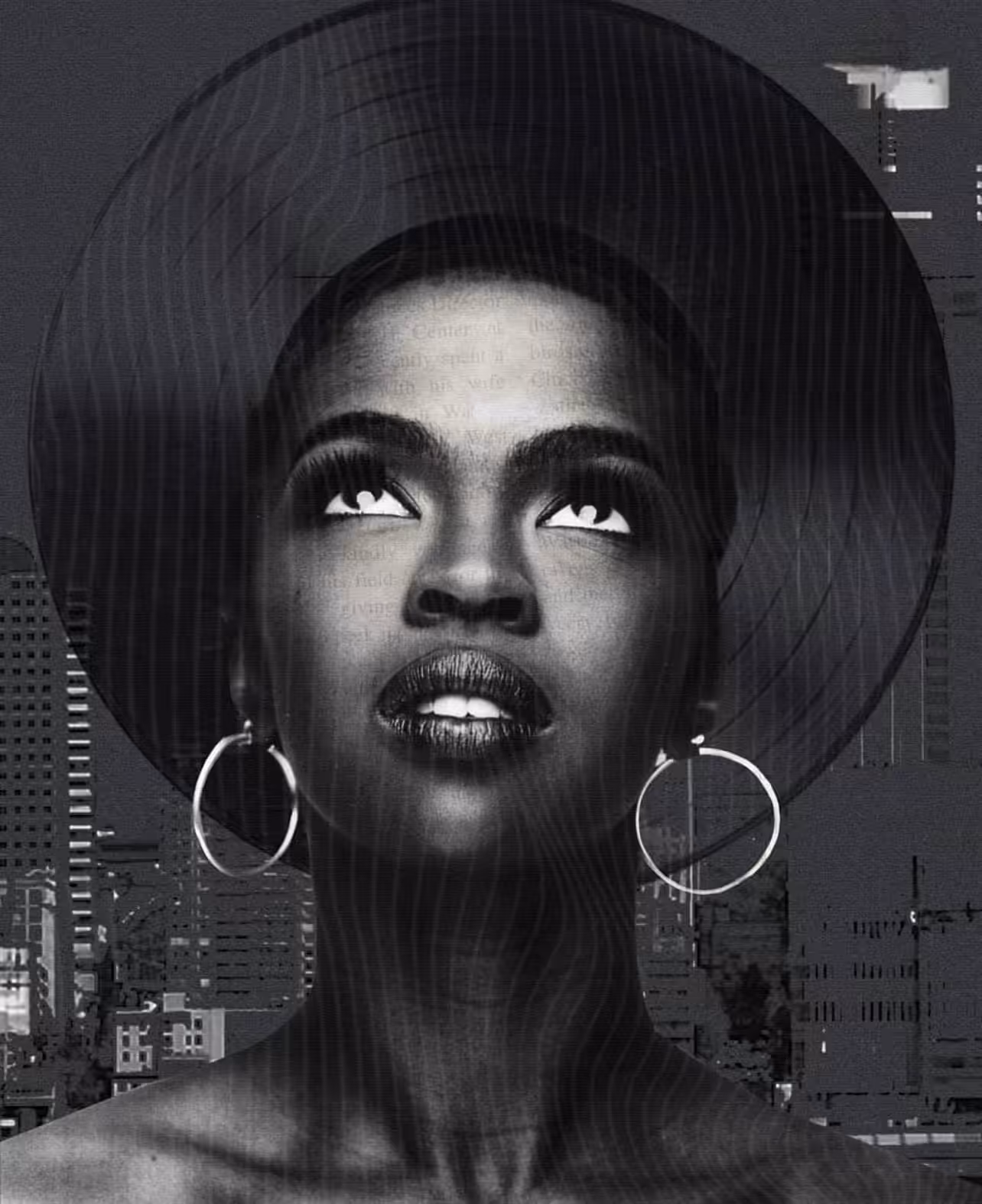 Lauryn Hill b&w (2019)