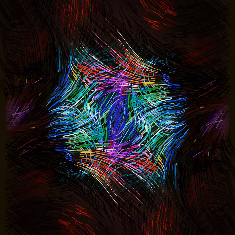 rainbow explosion #6