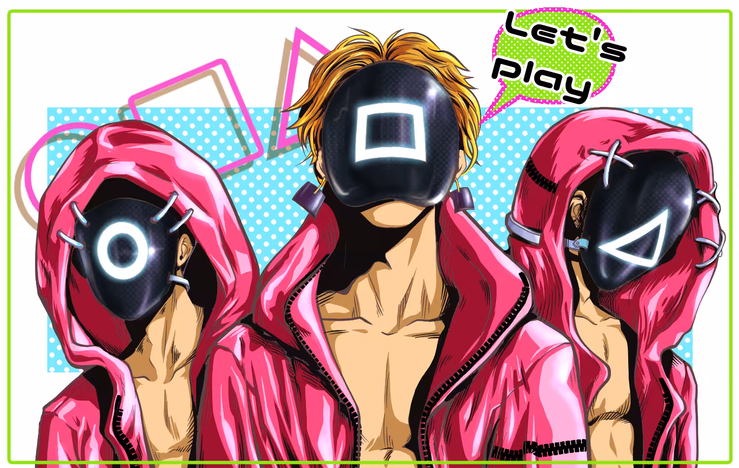Pink guards Punk