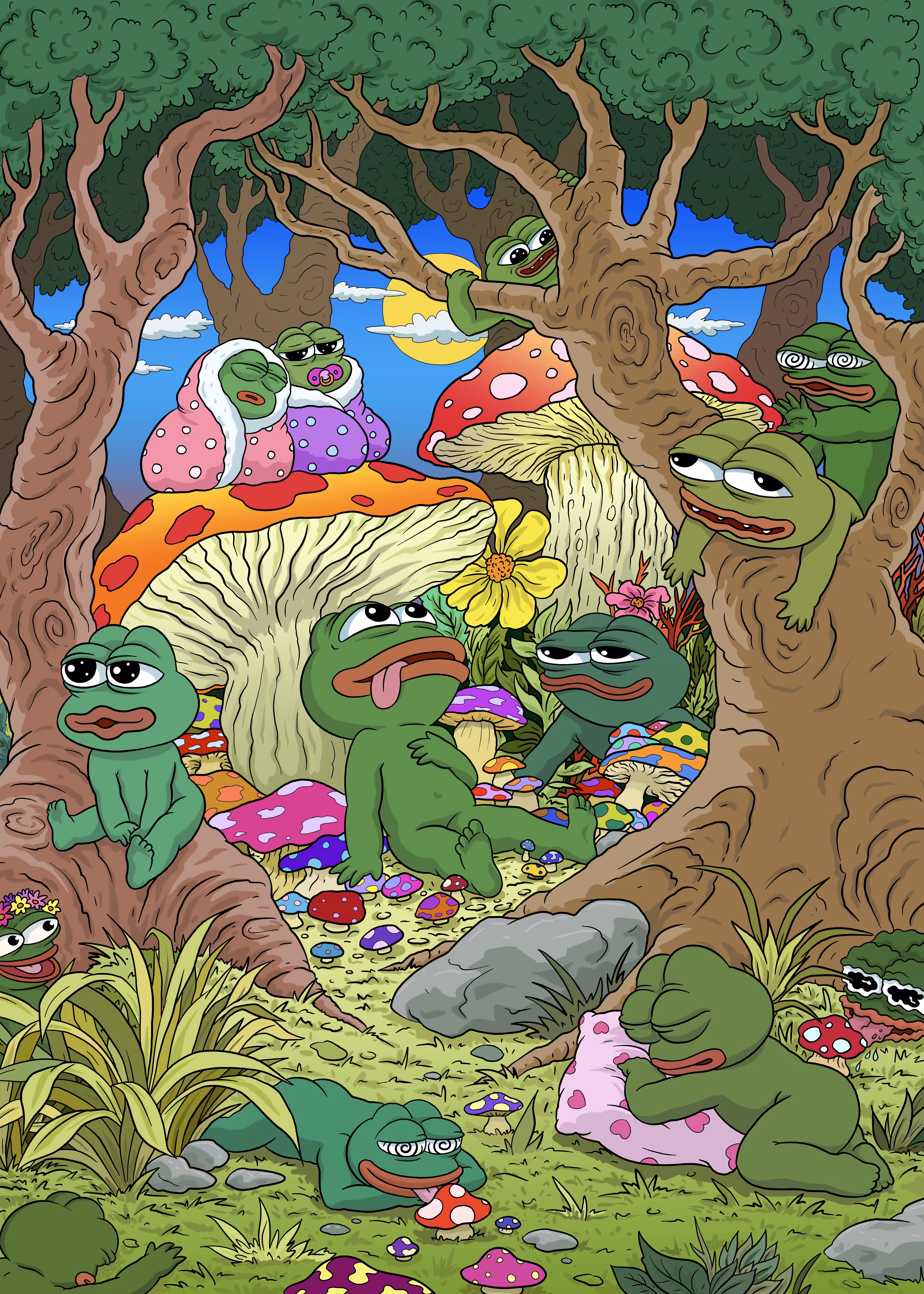 Enchanted Forest🐸🍄✨
