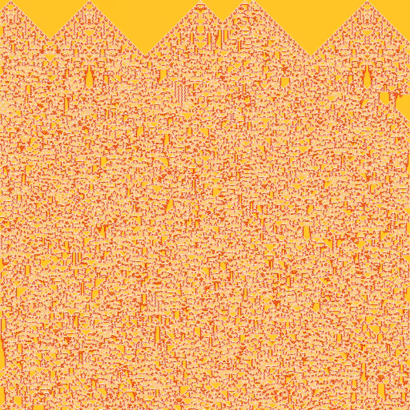 Totalistic Cellular Automata #126