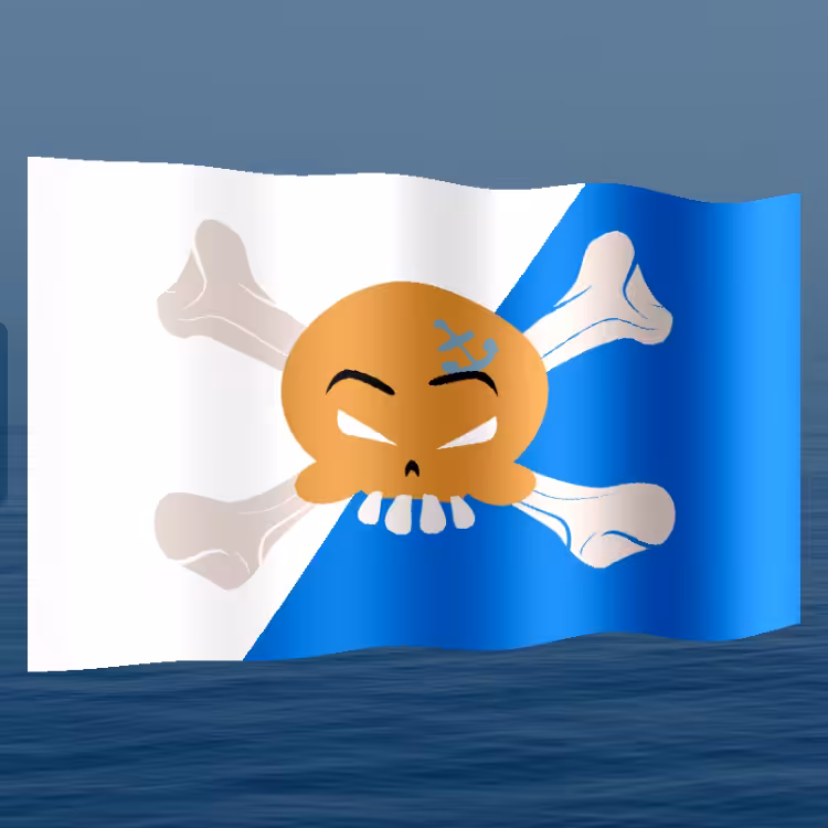 Jolly Roger Flag #37