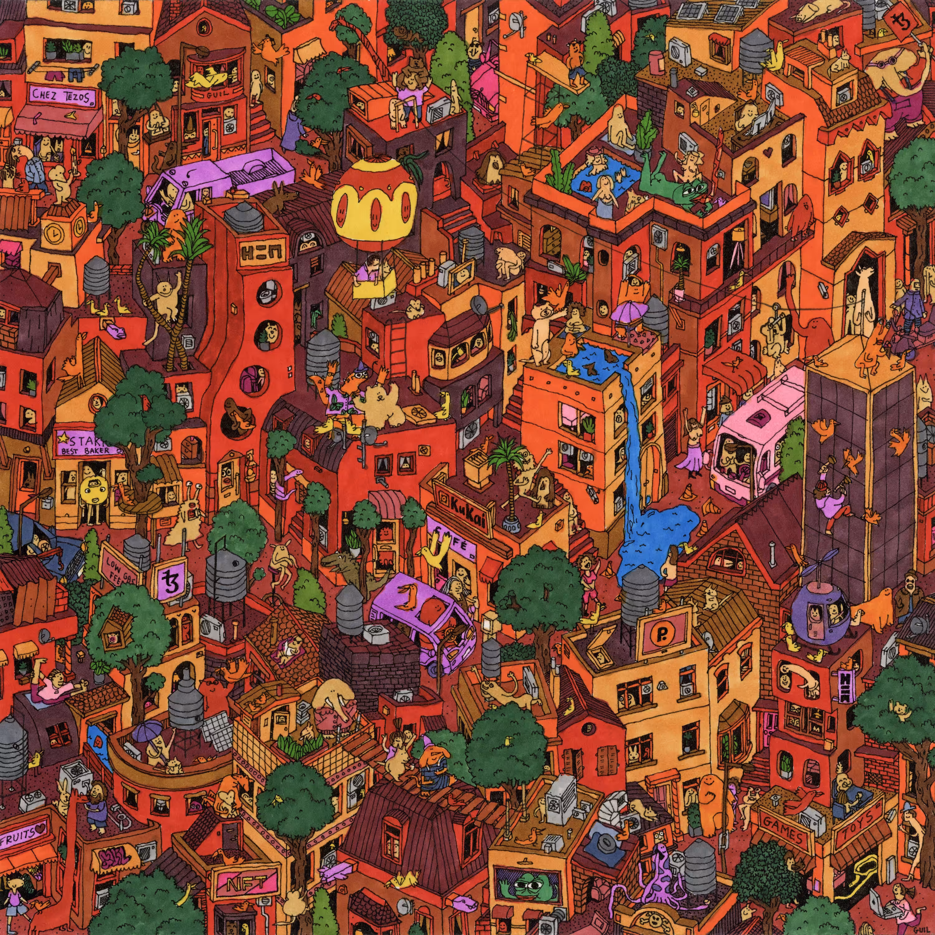 Sunset Favela 003
