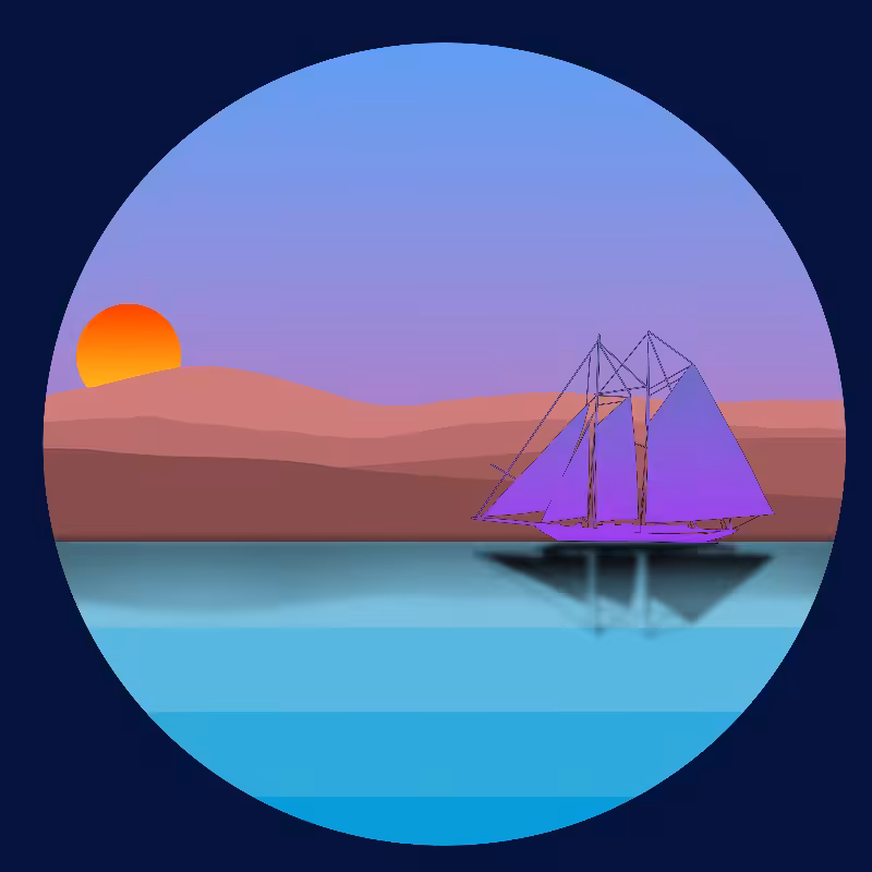Boat on the sea #11
