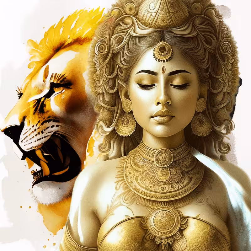 Rati and Lion #3