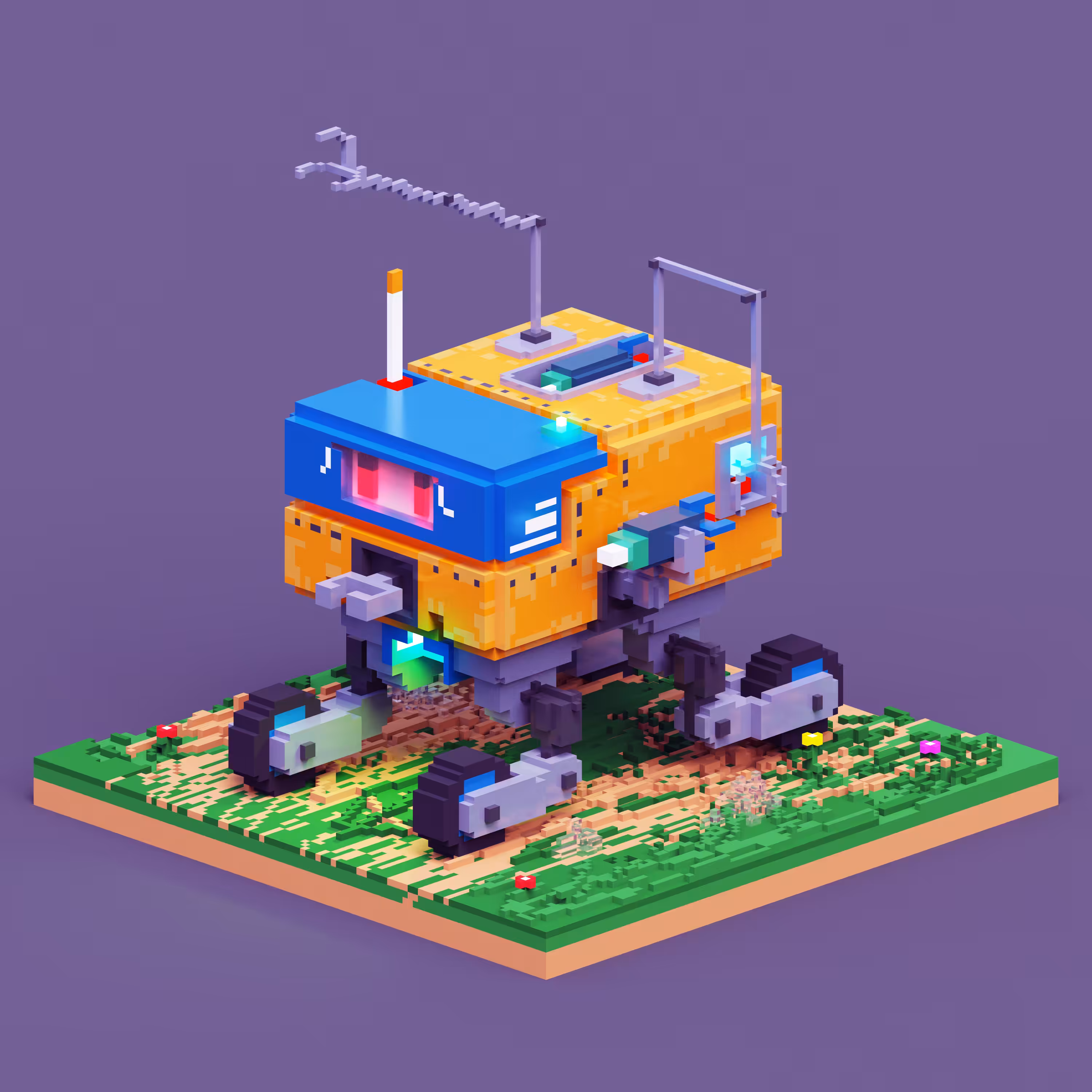 MechaVoxel 3 | 4x4x2