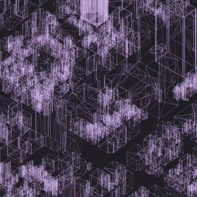 Wireframe City: Tokyo Shibuya #30