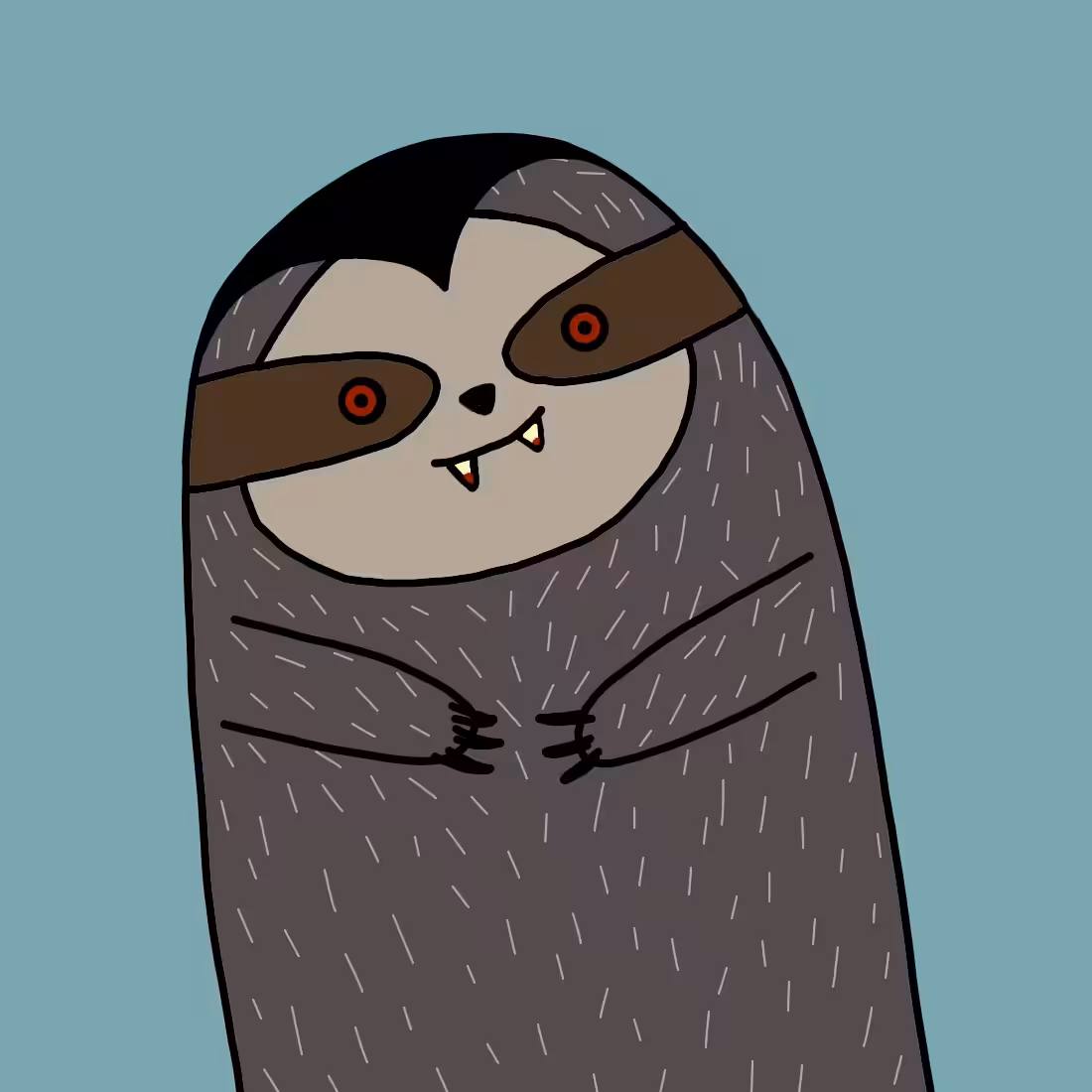 Dracula Sloth 