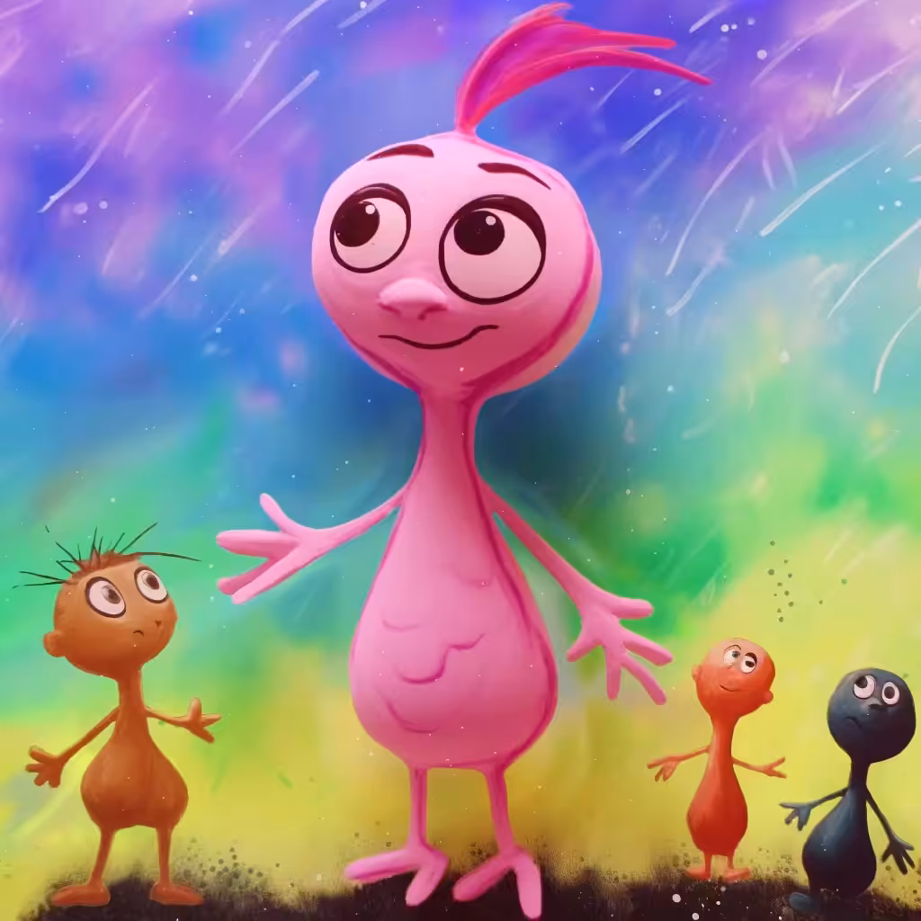 Best Friends on the Rainbow Planet