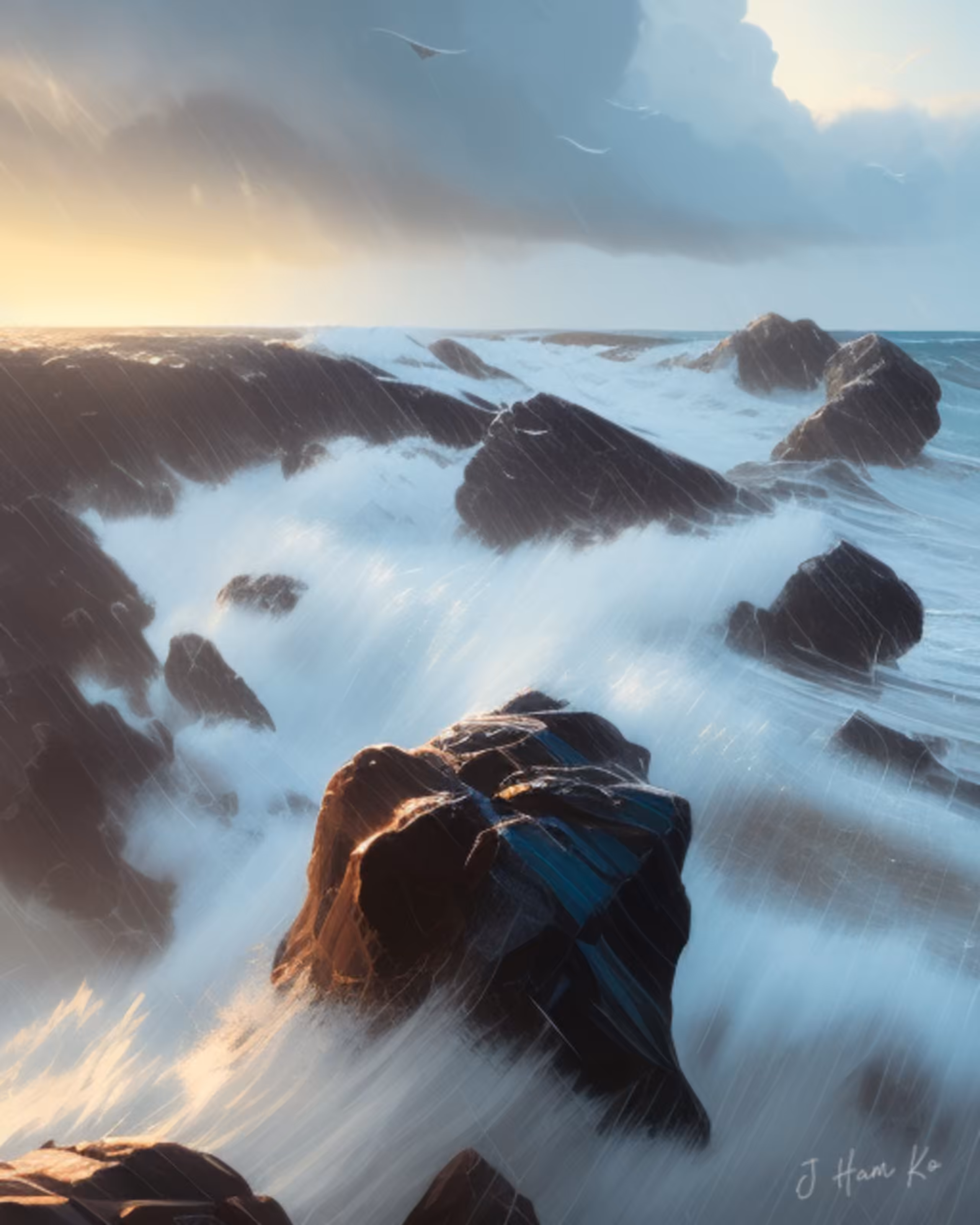 Imagination Designs: Coastline Surge