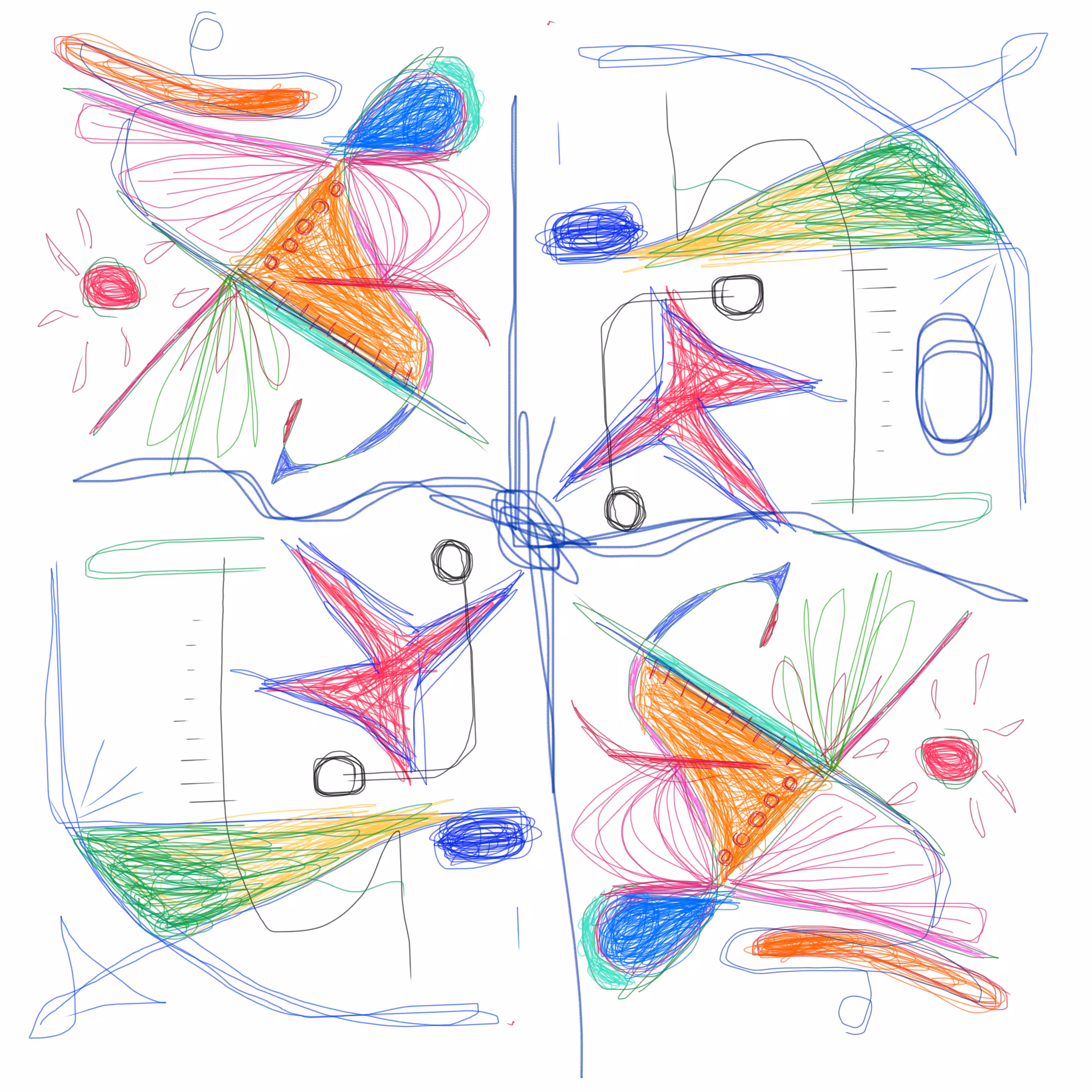 Symbolic structure of a cell without function