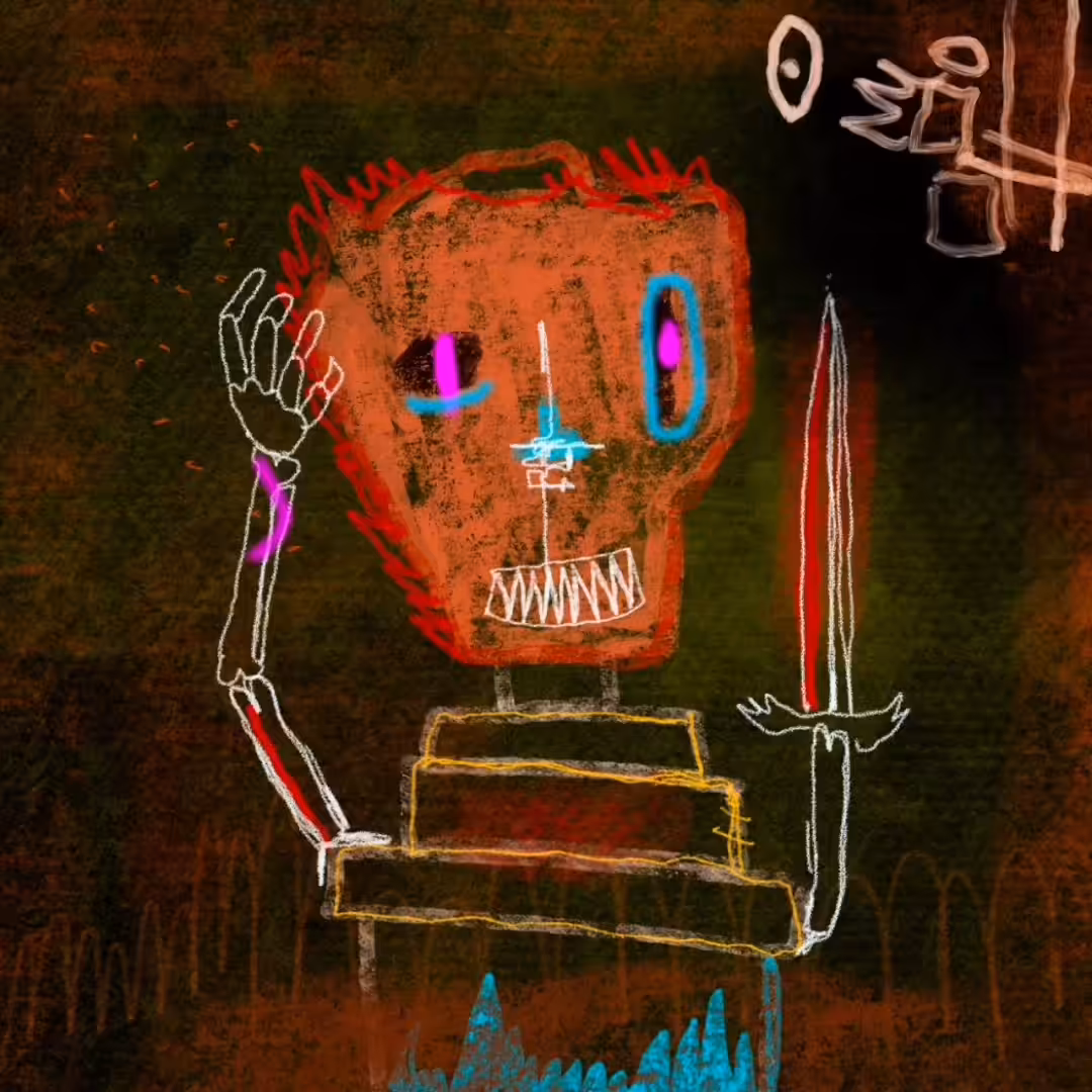 sword skull