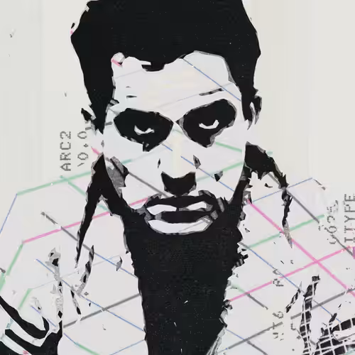 THE GENERATIVE PORTRAIT COLLECTION OF ROBERT MALLARY: Generative Portrait of Robert Mallary #1075