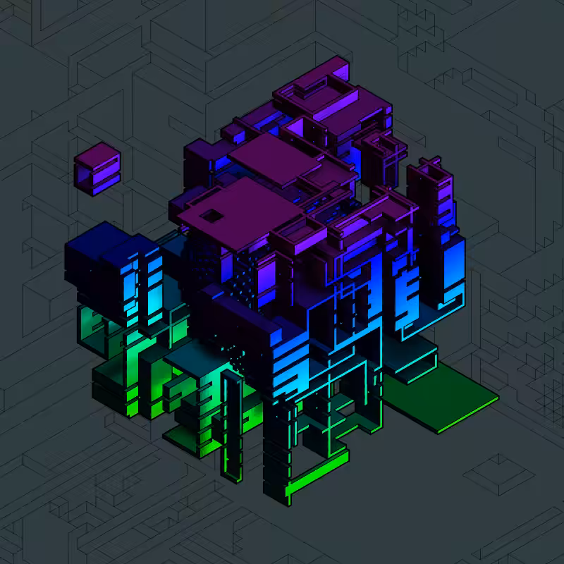 Isofrag generator series I #463