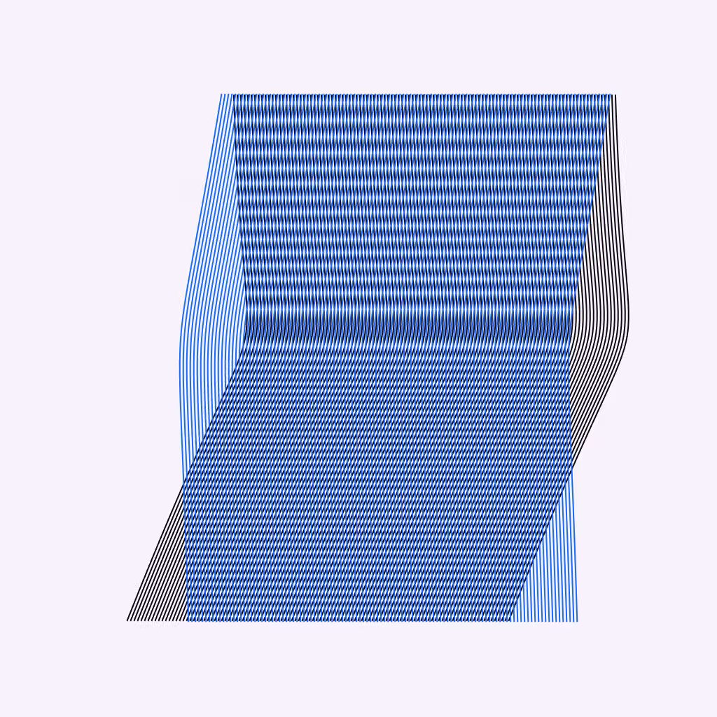 Moiré Azure
